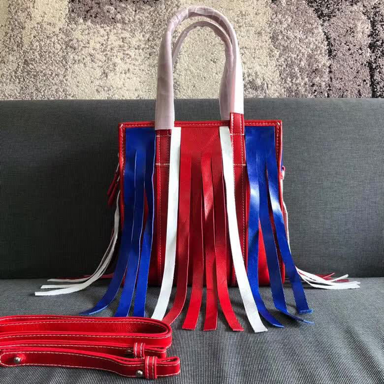 BALENCIAG巴黎世家 BAZAR流蘇款 手提肩背包  BL1802